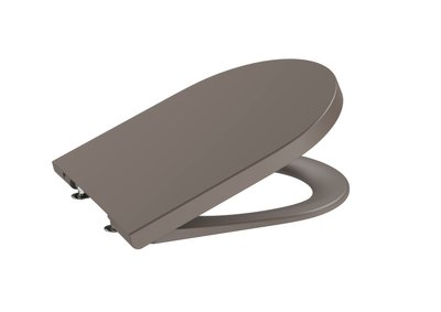 Сидіння кришка для унітаза INSPIRA Round Compacto soft-closing колір Cafe Roca A80152C66B A80152C66B фото
