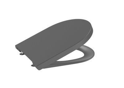 Сиденье крышка для унитаза INSPIRA Round Compacto soft-closing цвет Onyx Roca A80152C64B A80152C64B фото