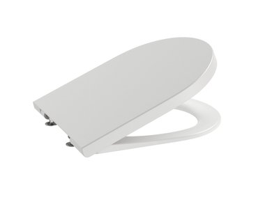 Сиденье крышка для унитаза INSPIRA Round Compacto soft-closing цвет Peal Roca A80152C63B A80152C63B фото
