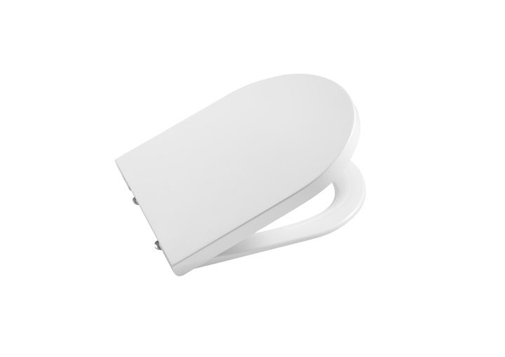Сидіння кришка для унітаза INSPIRA Round Compacto soft-closing колір білий мат Roca A80152C62B A80152C62B фото